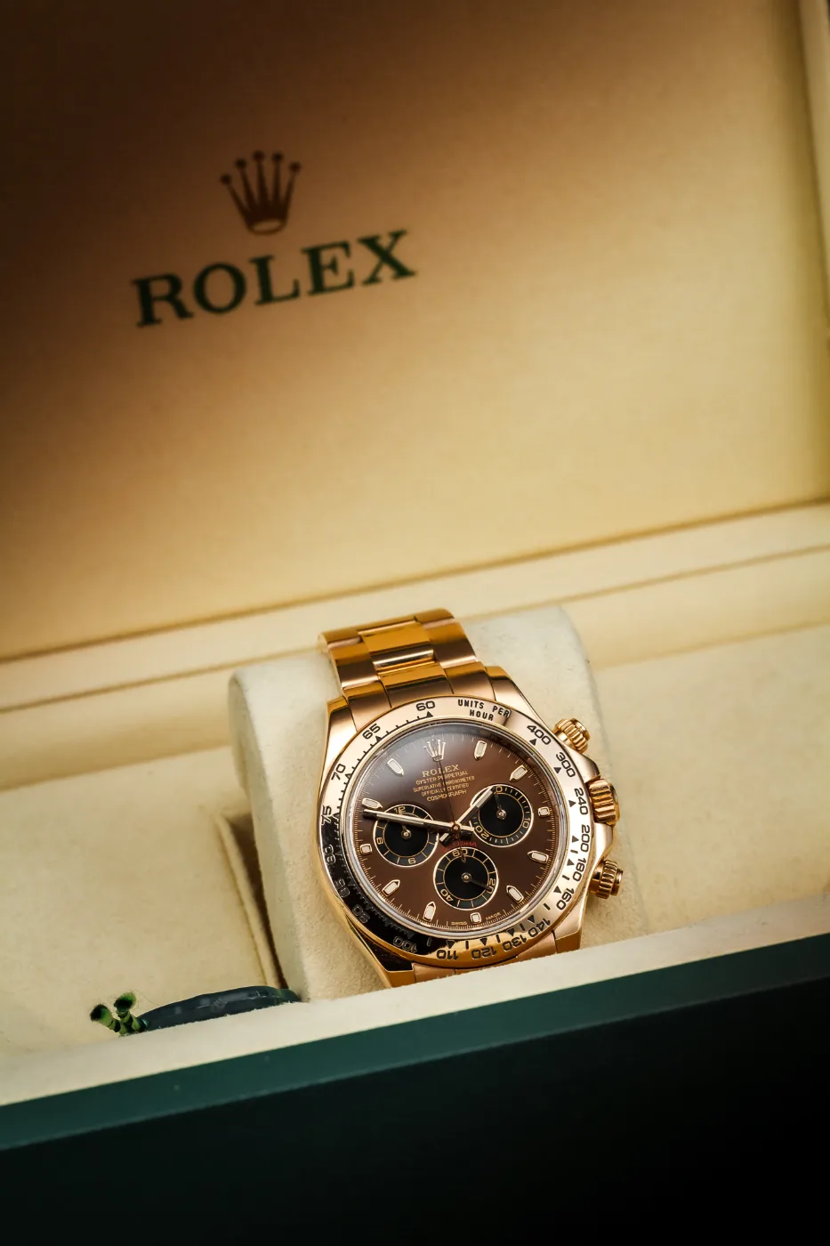 Rolex Cosmograph Daytona 116505 Chocolate w 18-karatowym złocie Everose