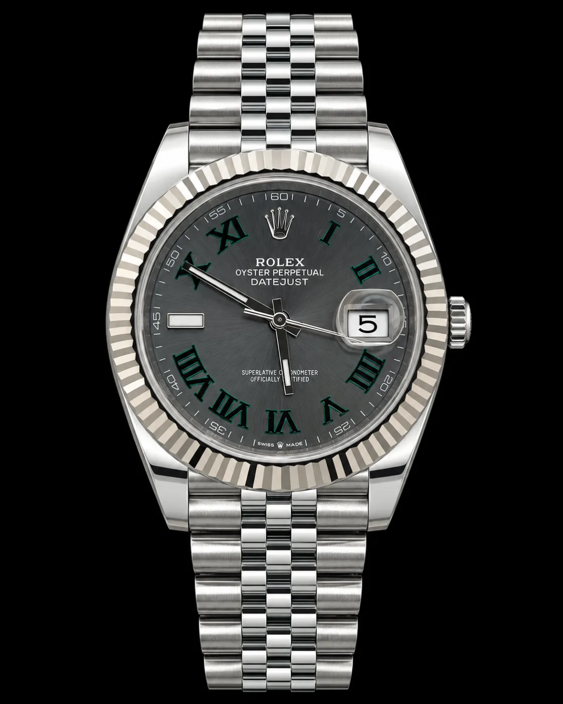 Rolex Datejust 41 126334 Wimbledon dial miniatura 3