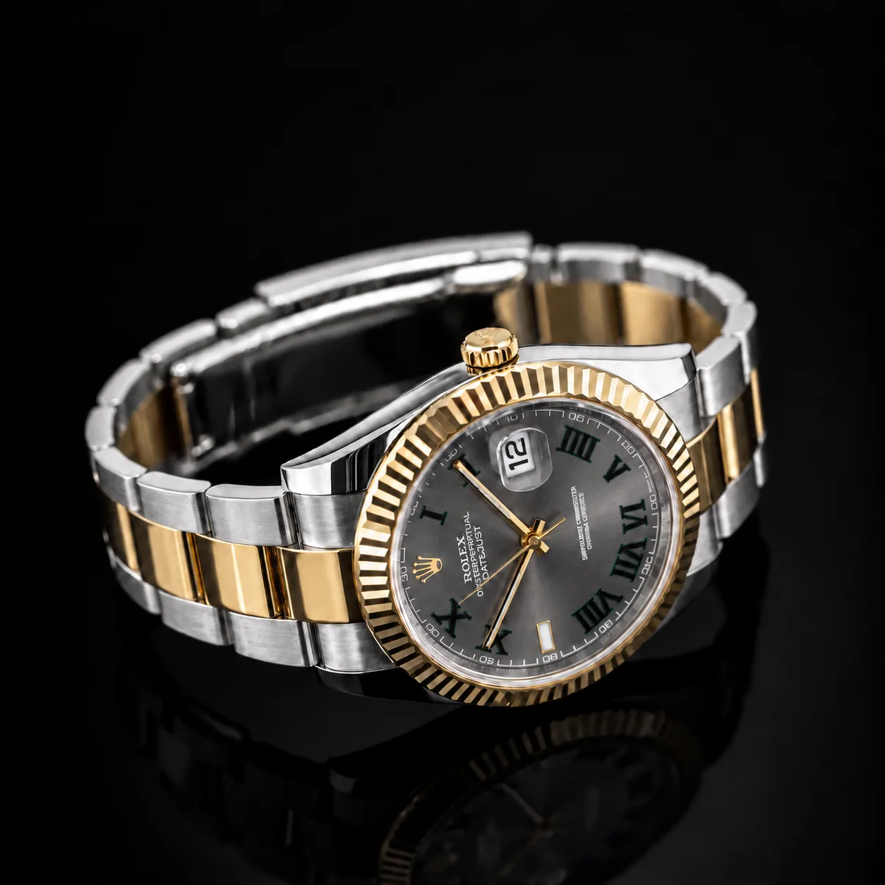 Rolex Datejust 41 Wimbledon 116333 miniatura 5