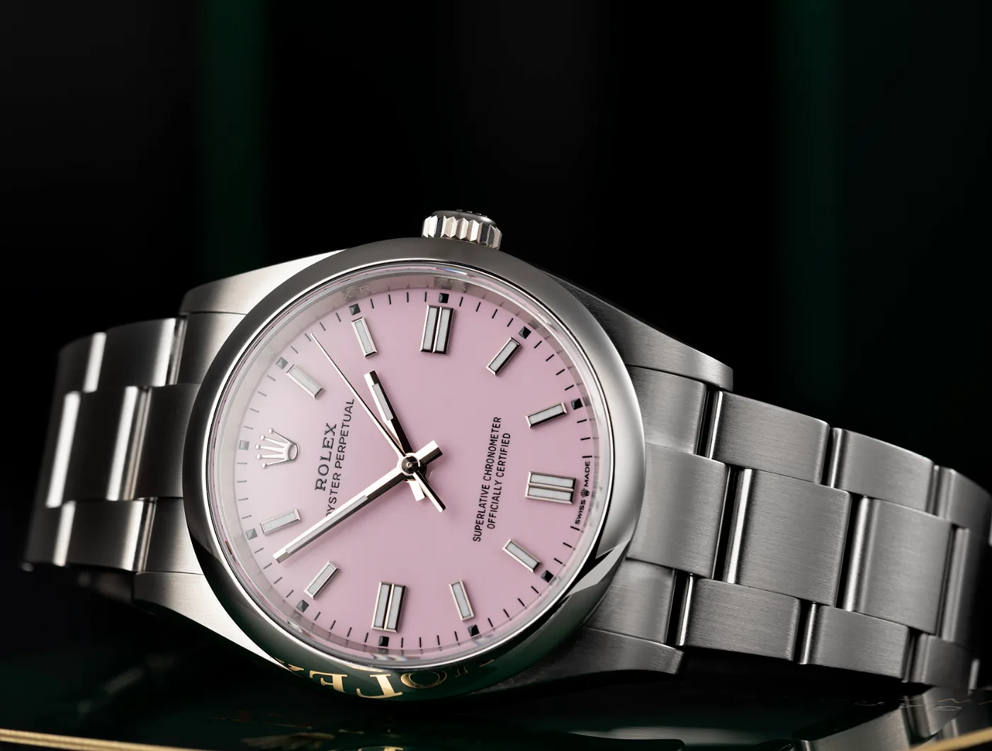 Rolex Oyster Perpetual 36 126000 Candy Pink miniatura 3