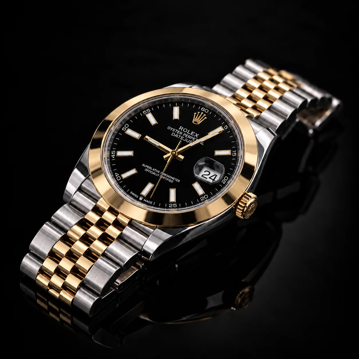 Rolex Datejust 41 Black 126303 miniatura 4