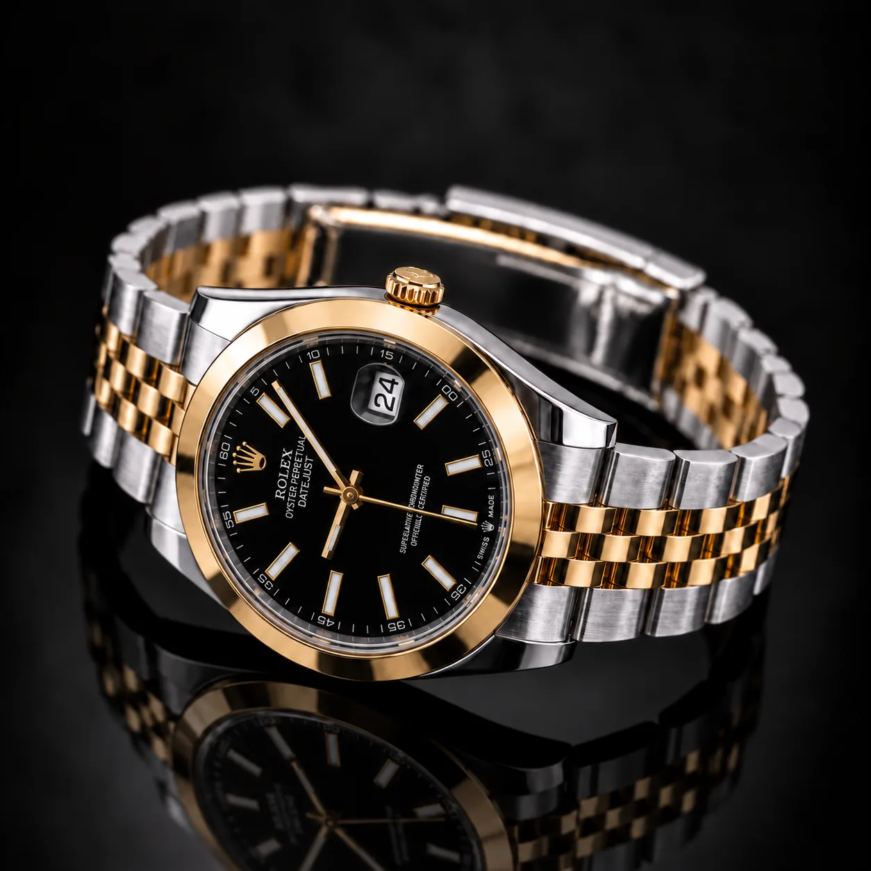 Rolex Datejust 41 Black 126303 miniatura 5