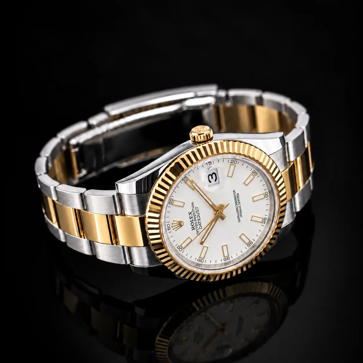 Rolex Datejust 41 Biała Tarcza 116333 miniatura 4