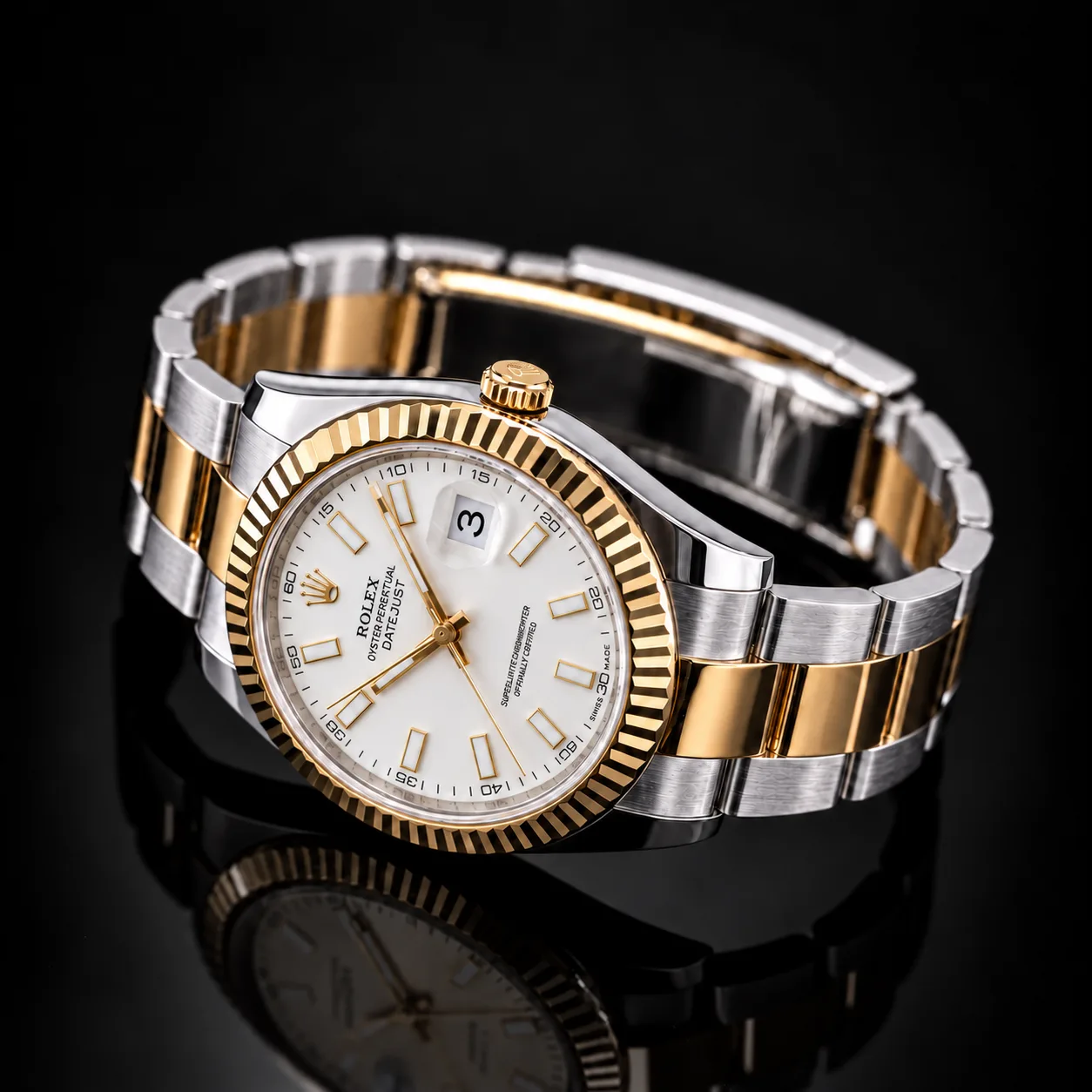 Rolex Datejust 41 Biała Tarcza 116333 miniatura 5