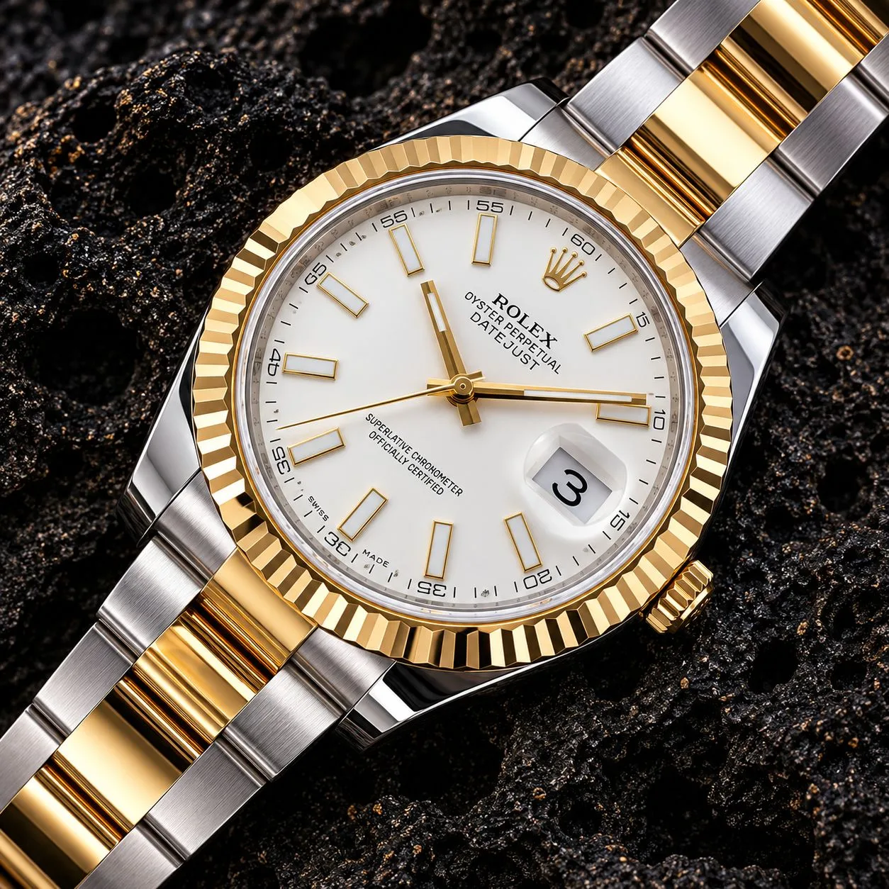 Rolex Datejust 41 Biała Tarcza 116333 miniatura 6