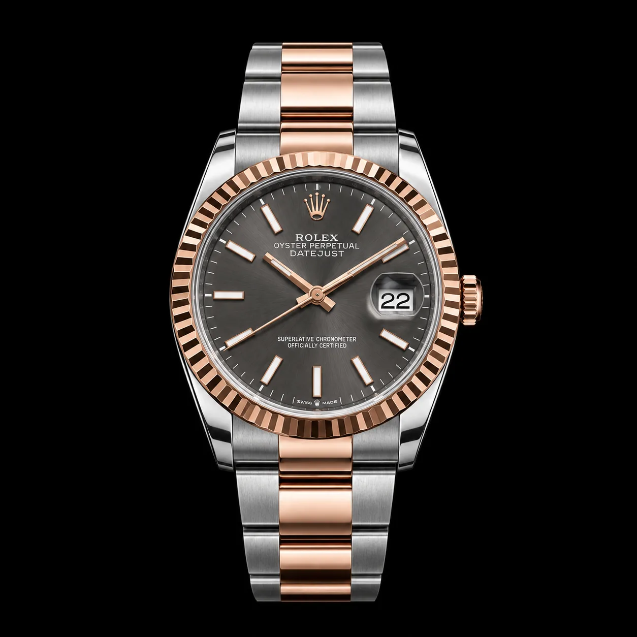 Rolex Datejust 36 Everose 126231 miniatura 3