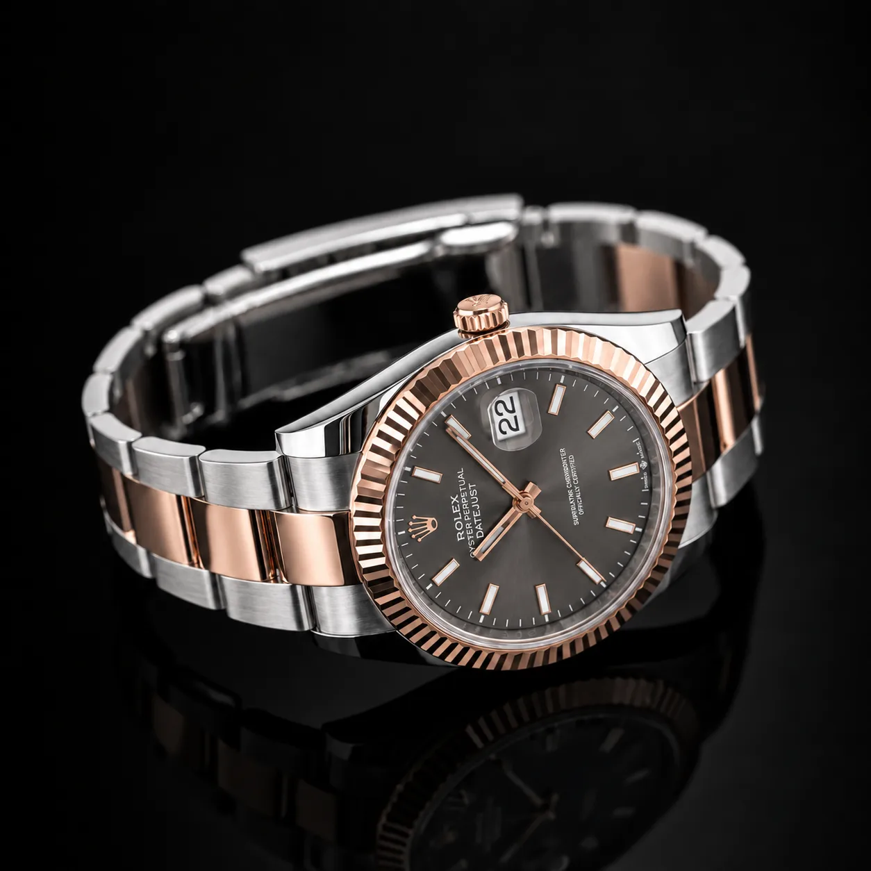 Rolex Datejust 36 Everose 126231 miniatura 5
