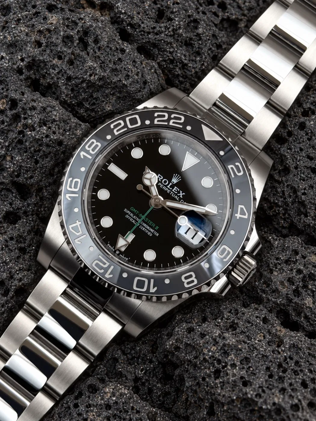 Rolex GMT-Master II 126710GRNR Bruce Wayne Oyster miniatura 3