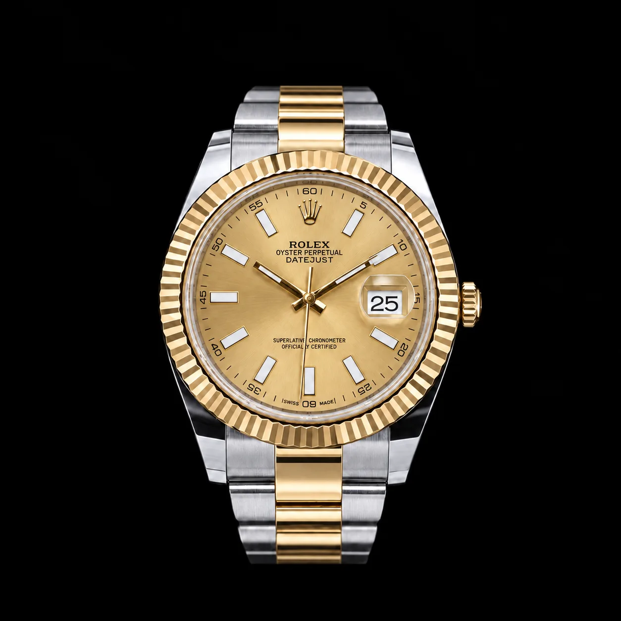 Rolex Datejust 41 Champagne 116333 miniatura 3