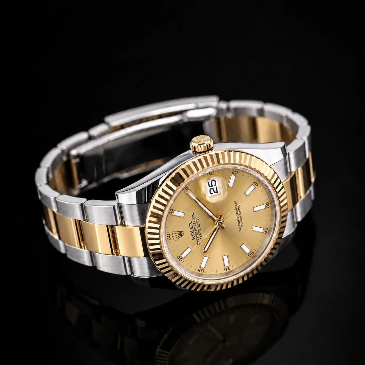 Rolex Datejust 41 Champagne 116333 miniatura 5