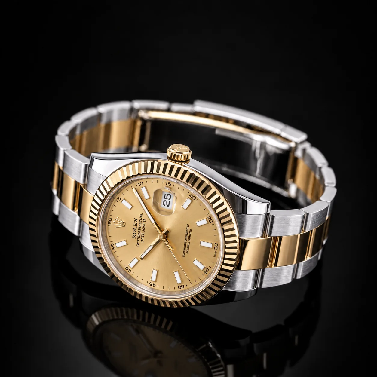 Rolex Datejust 41 Champagne 116333 miniatura 6