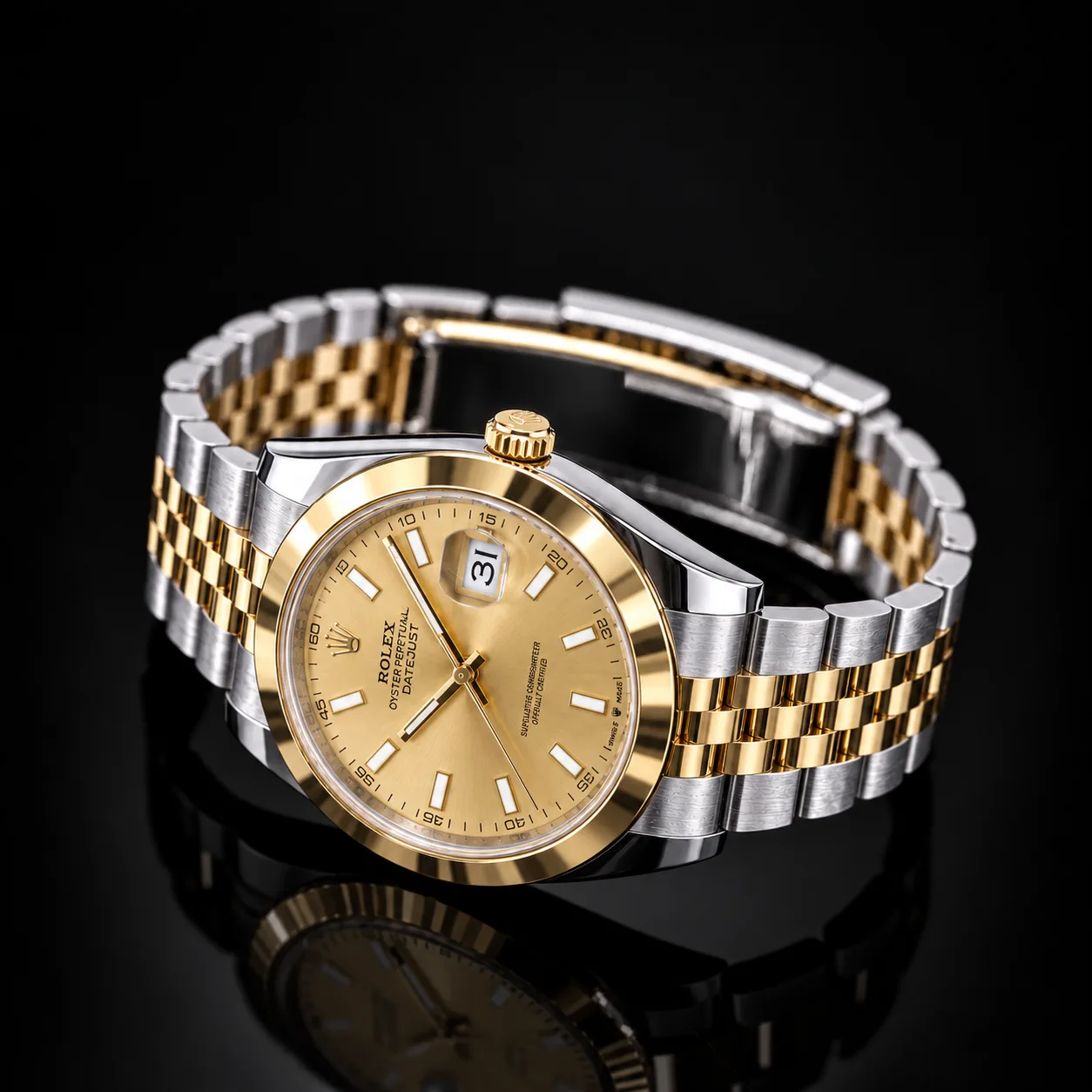 Rolex Datejust 41 Champagne 126303 miniatura 5