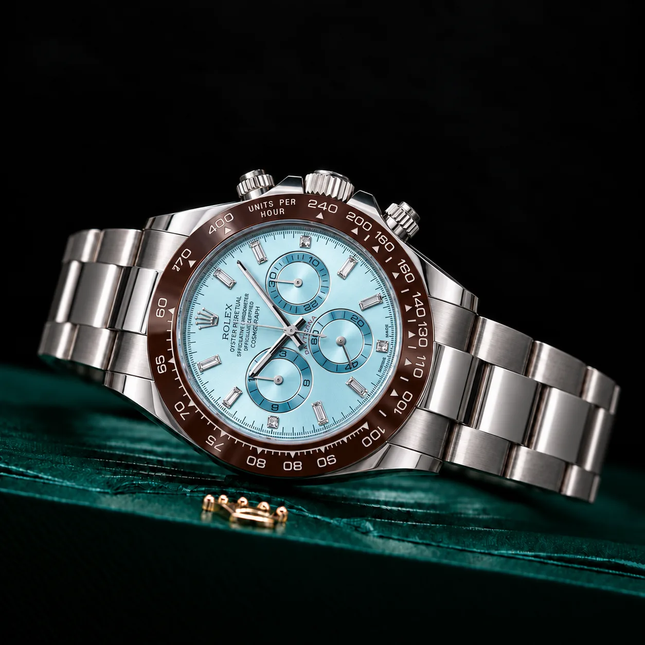 Rolex Daytona Platynowa Baguette Dial 116506 - zdjęcie 1