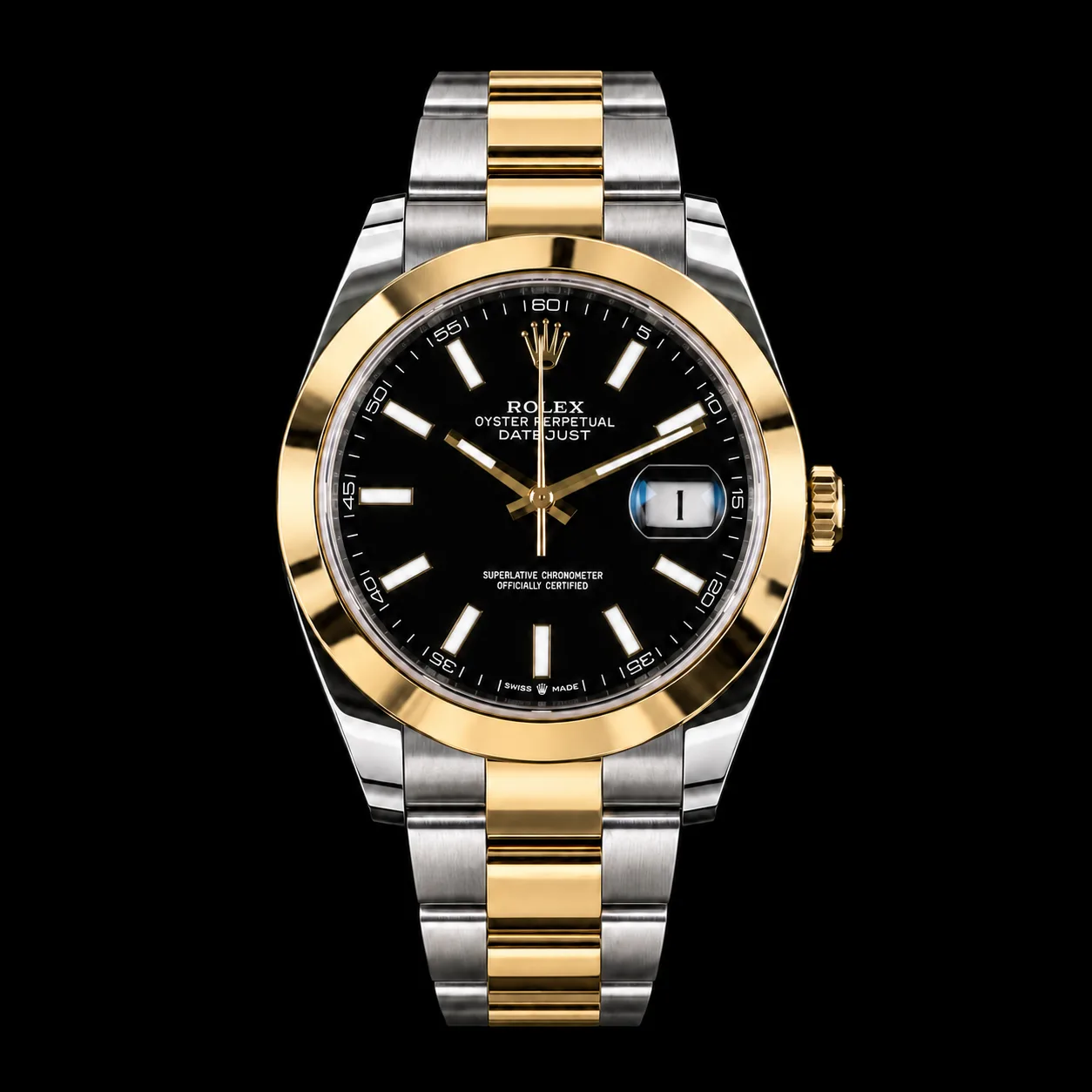 Rolex Datejust 41 Black 126303 miniatura 5