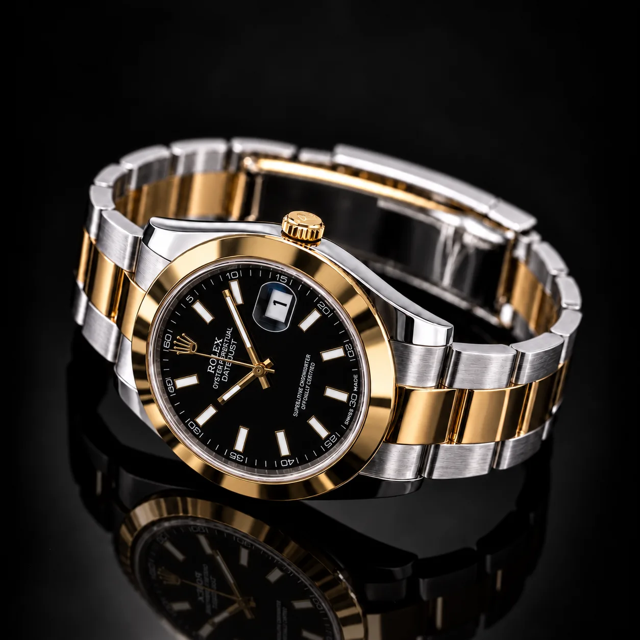 Rolex Datejust 41 Black 126303 miniatura 7