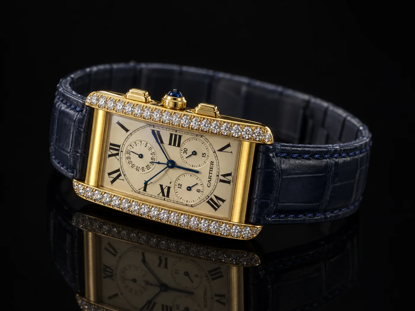 Cartier Tank Americaine 1730 miniatura 3