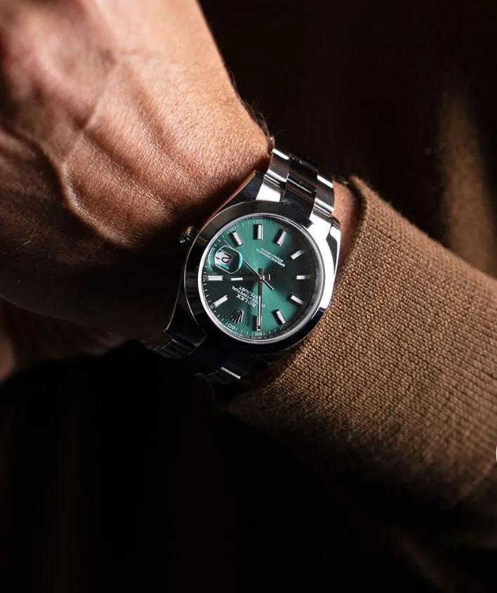 Rolex Datejust 41 126300 Mint green miniatura 2