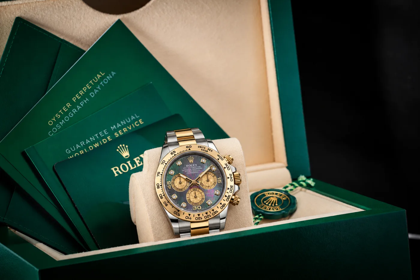 Rolex Daytona MOP Tahitian 116503 miniatura 8