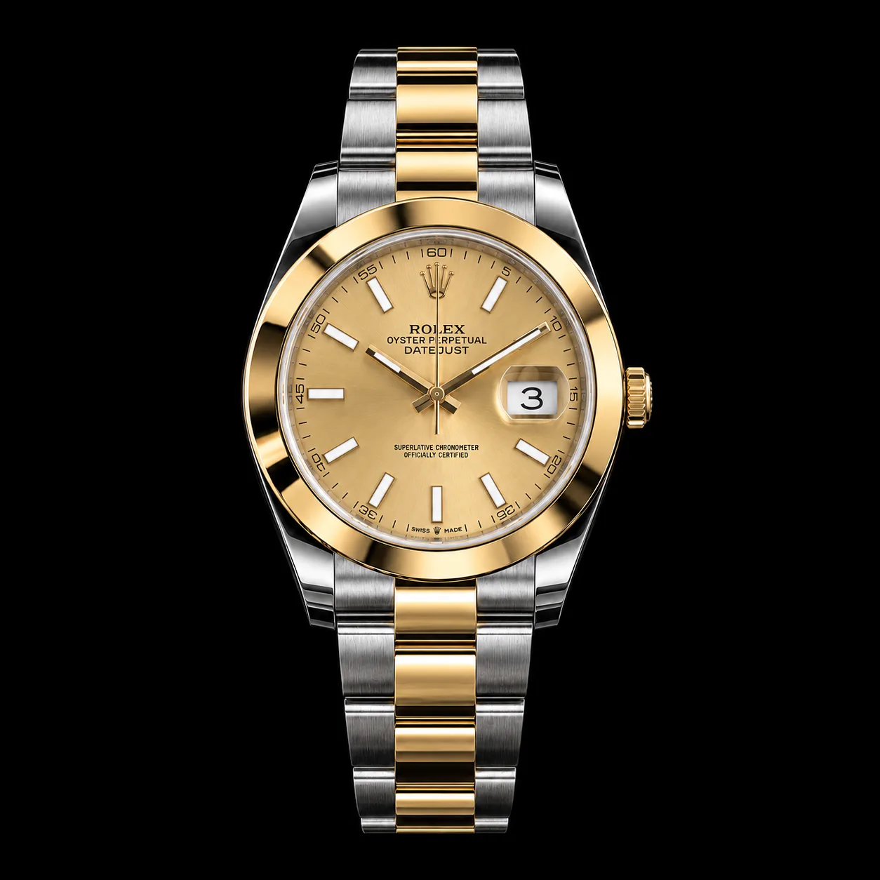 Rolex Datejust 41 Champagne 126303 miniatura 5