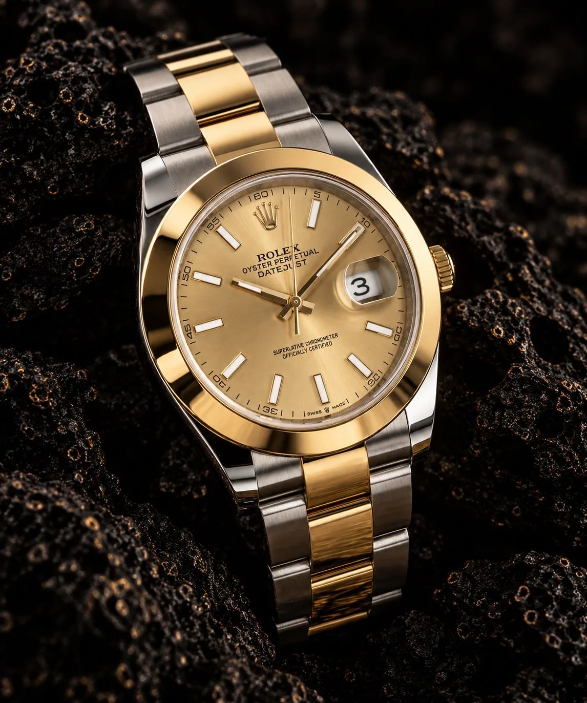 Rolex Datejust 41 Champagne 126303 miniatura 6