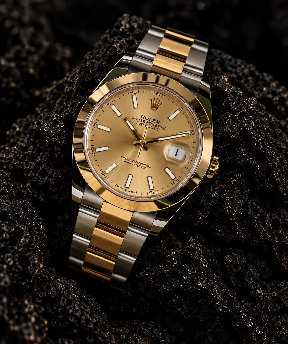 Rolex Datejust 41 Champagne 126303 miniatura 7