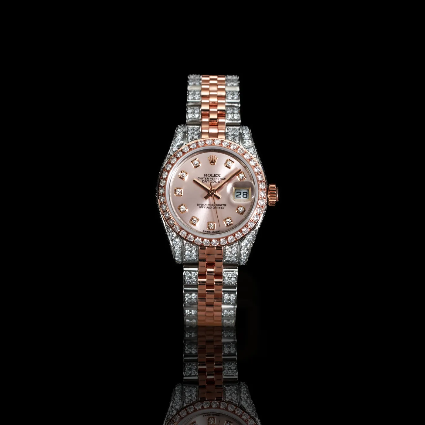 Rolex Lady-Datejust 26 Bespoke ICED miniatura 2