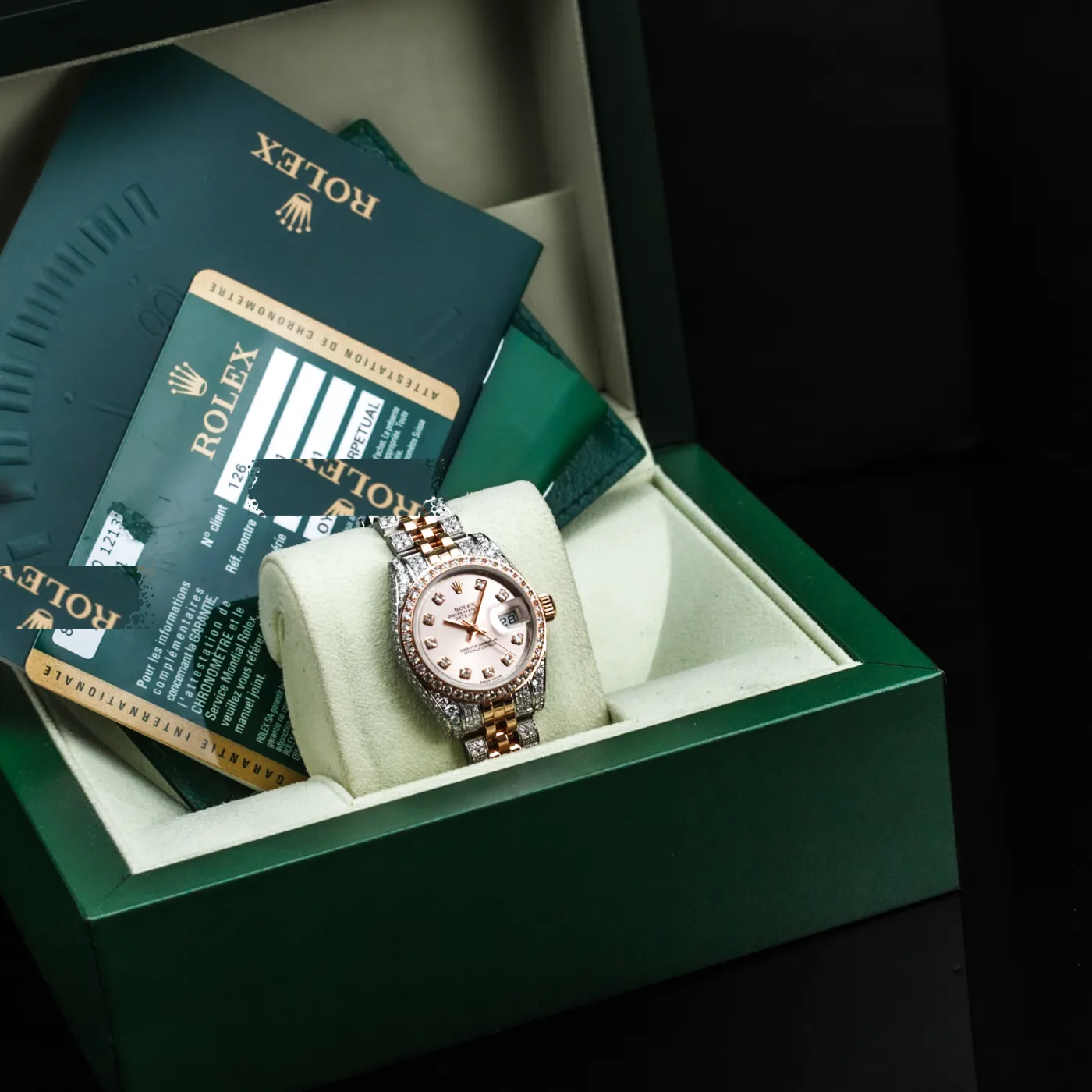 Rolex Lady-Datejust 26 Bespoke ICED miniatura 3