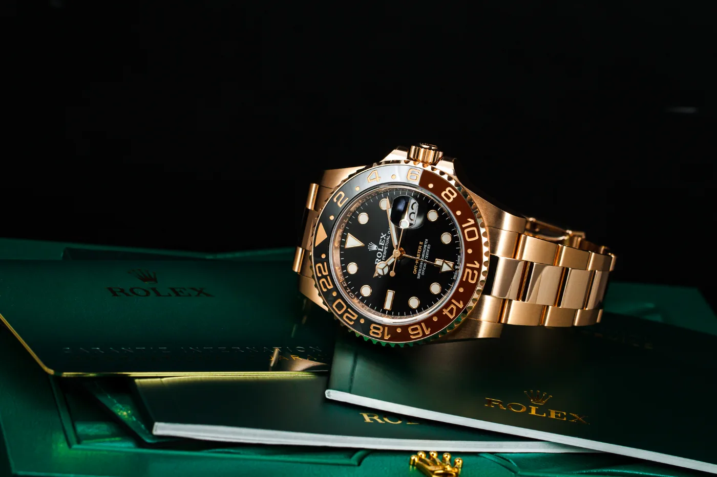 Rolex GMT MASTER II Root Beer złoto Everose 126715CHNR „Rootbeer” miniatura 8