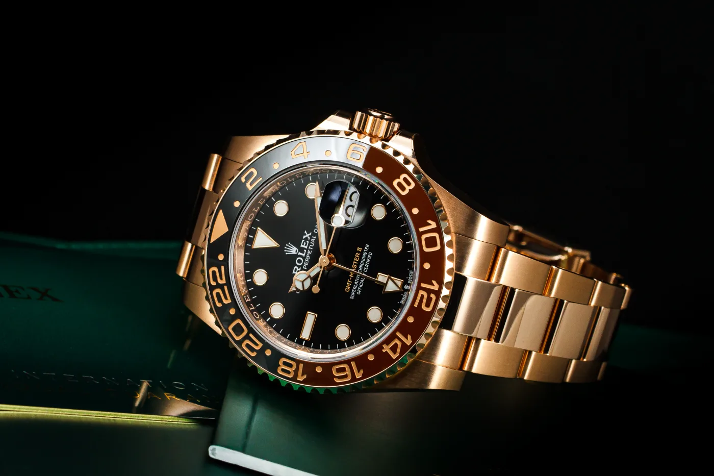Rolex GMT MASTER II Root Beer złoto Everose 126715CHNR „Rootbeer” - zdjęcie 1