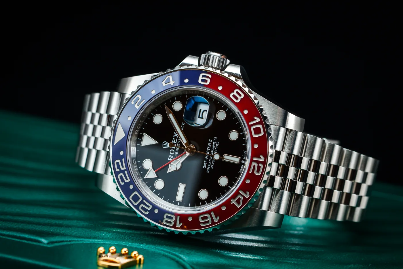 ROLEX GMT MASTER II  Pepsi na Jubilee, discontinued 126710BLRO - zdjęcie 1