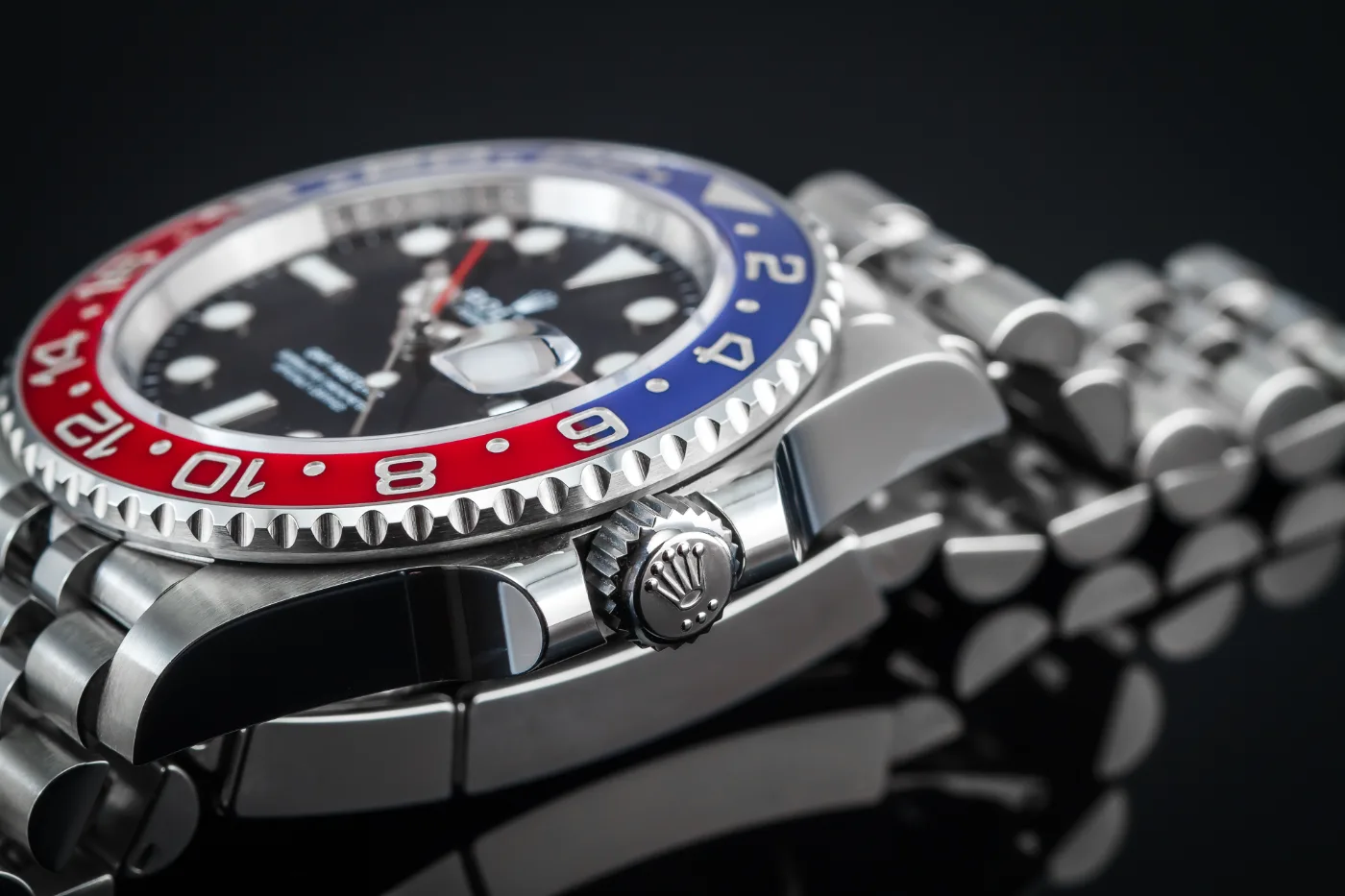 ROLEX GMT MASTER II  Pepsi na Jubilee, discontinued 126710BLRO miniatura 5