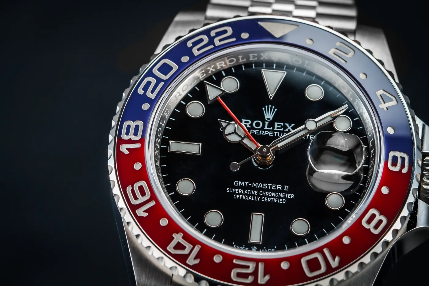ROLEX GMT MASTER II  Pepsi na Jubilee, discontinued 126710BLRO miniatura 9
