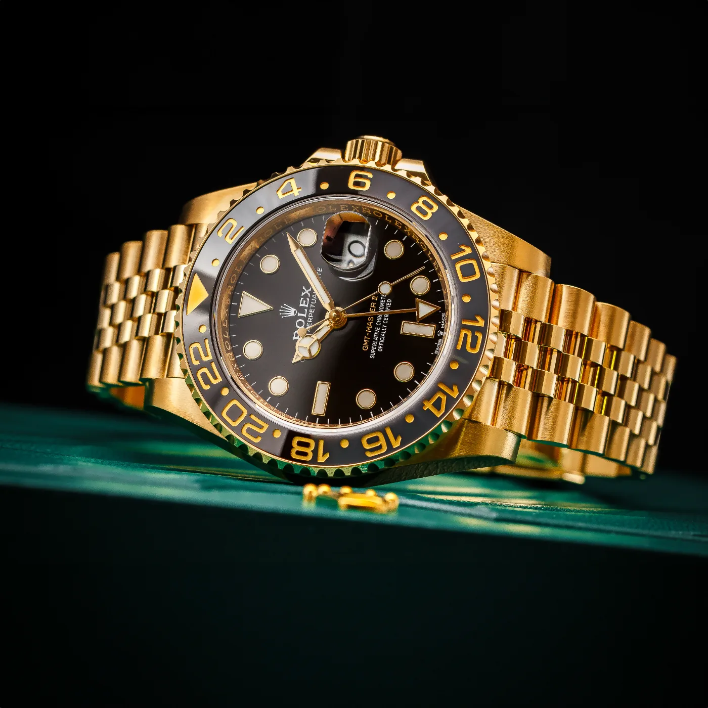 Rolex GMT MASTER II 126718GRNR Jubilee przód