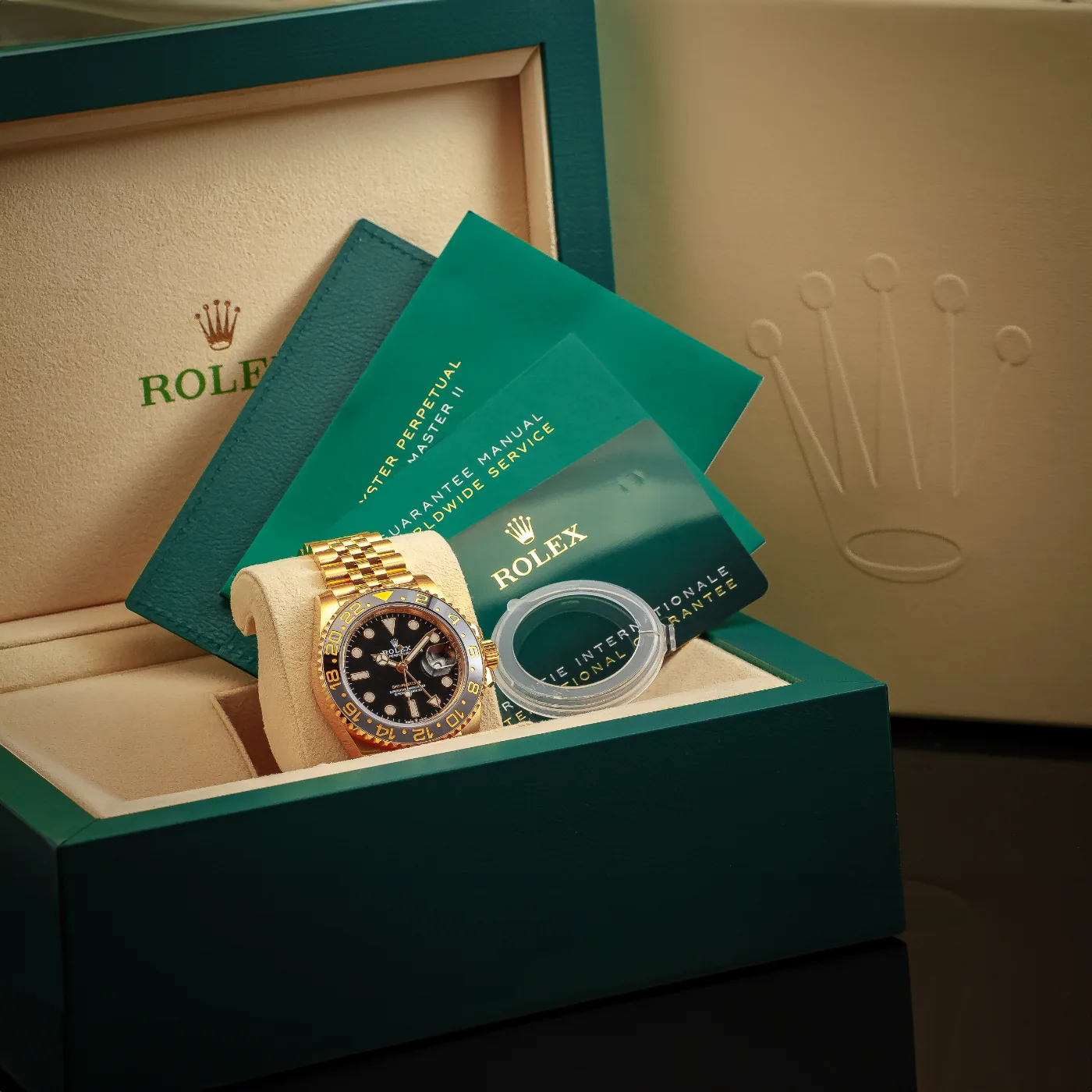 Rolex GMT MASTER II 126718GRNR Jubilee