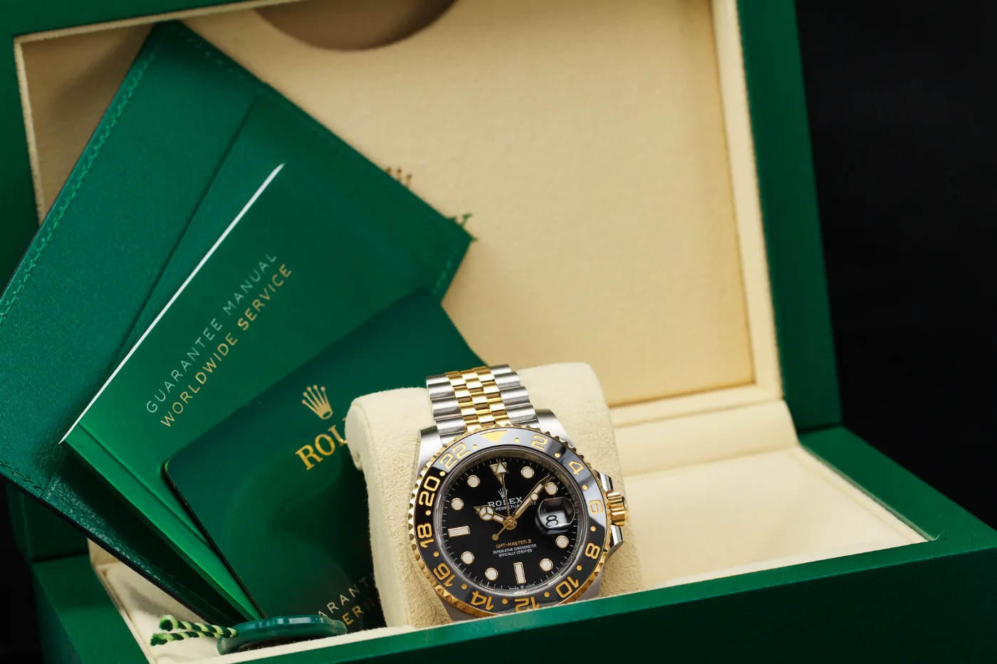 ROLEX GMT MASTER II Zombie Jubilee 126713GRNR