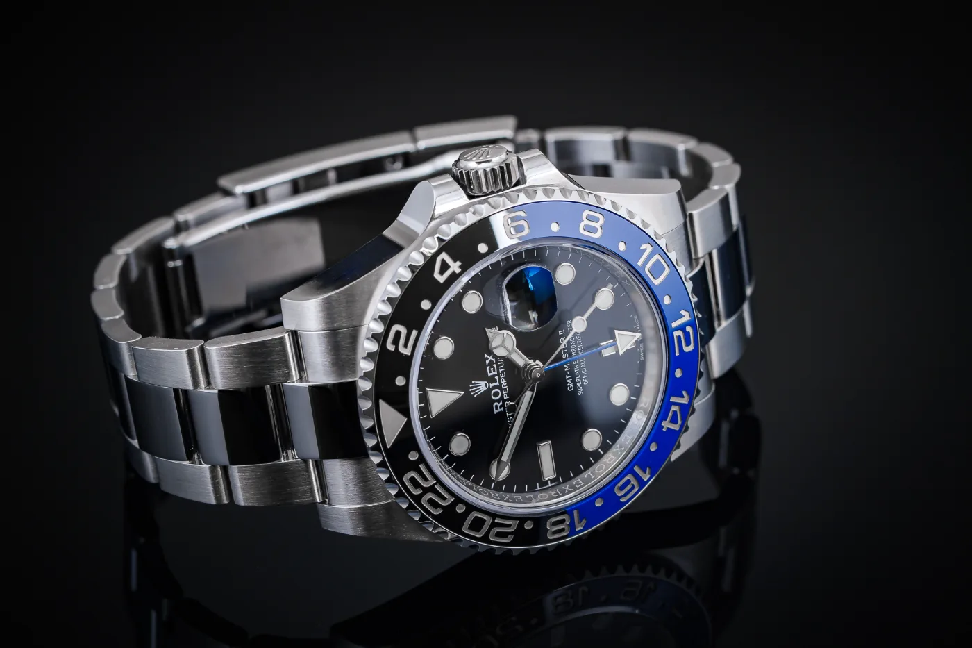 ROLEX GMT MASTER II Batman na Oyster 126710BLNR miniatura 5