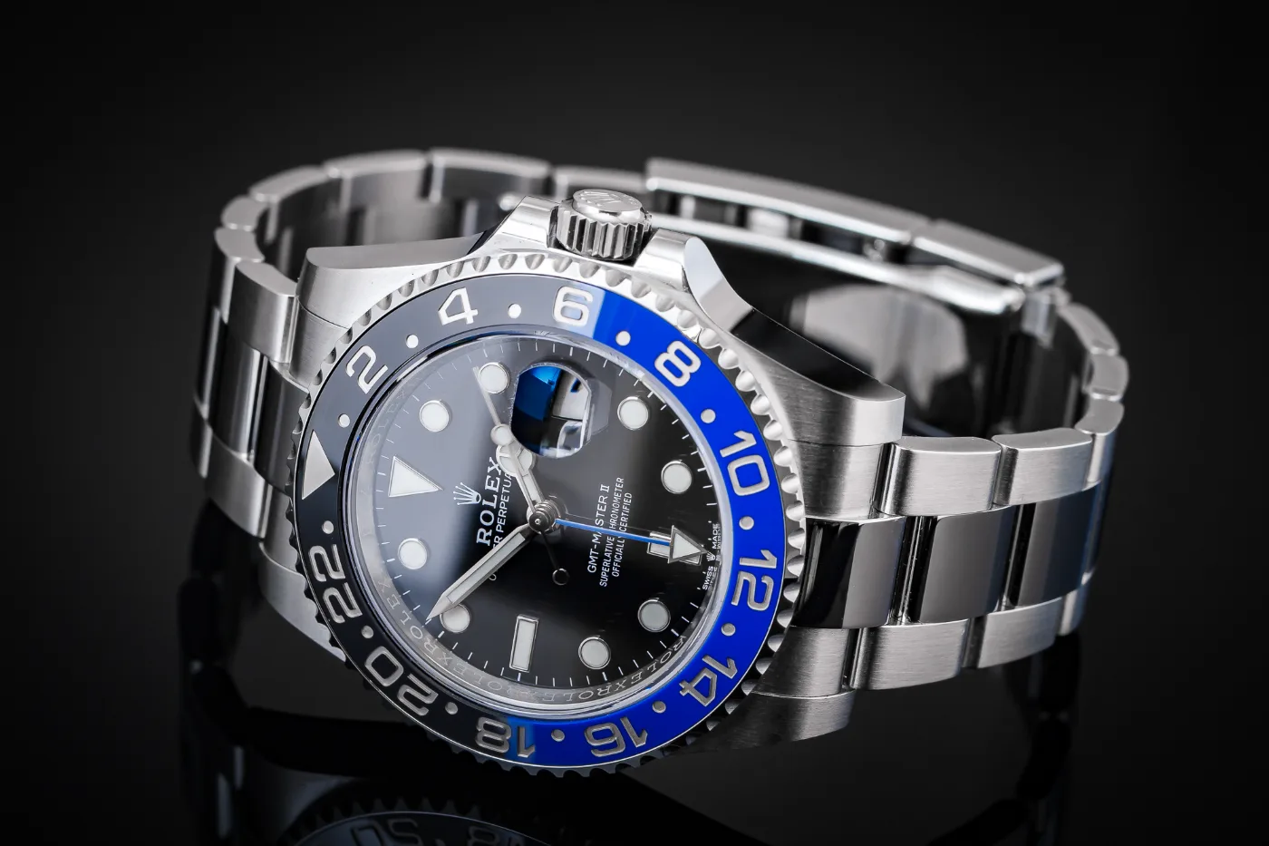 ROLEX GMT MASTER II Batman na Oyster 126710BLNR miniatura 6