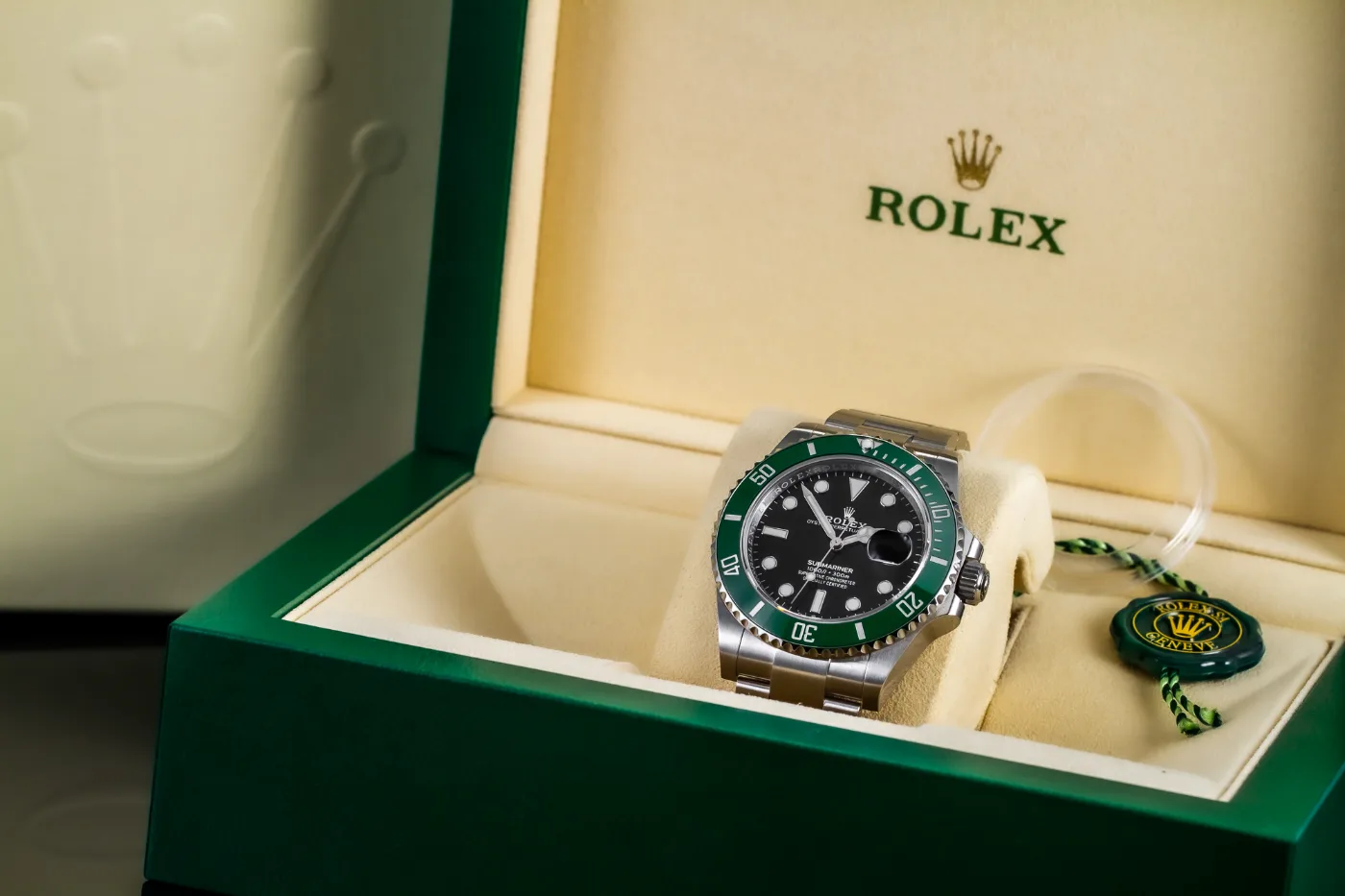 Rolex Submariner Date "Starbucks" 126610LV pudełko