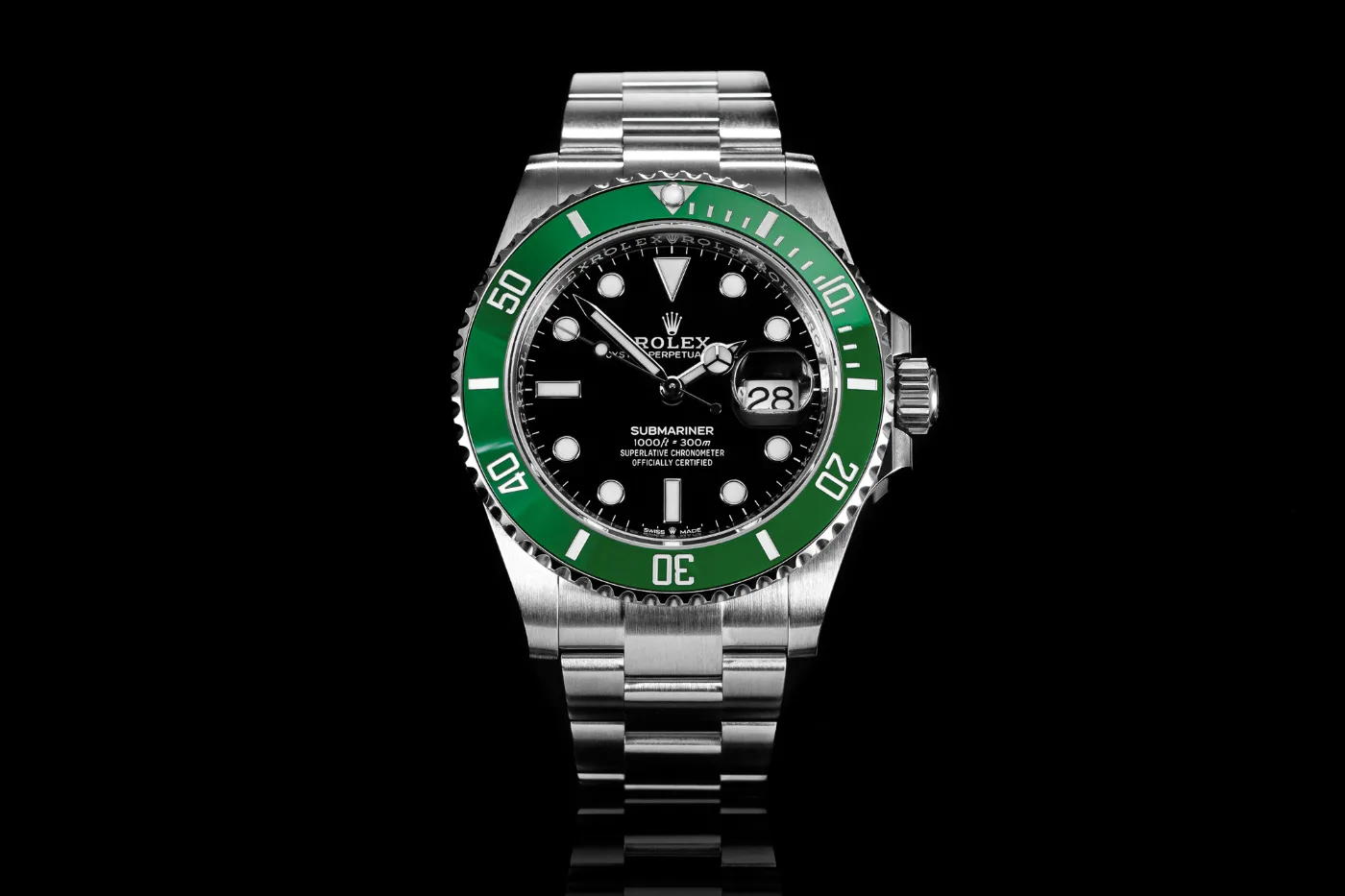 Rolex Submariner Date "Starbucks" 126610LV front