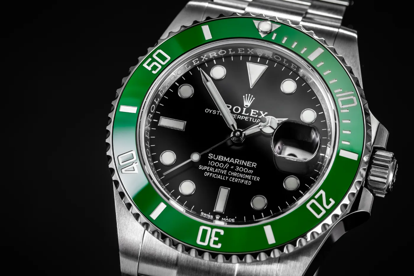 Rolex Submariner Date "Starbucks" 126610LV detal