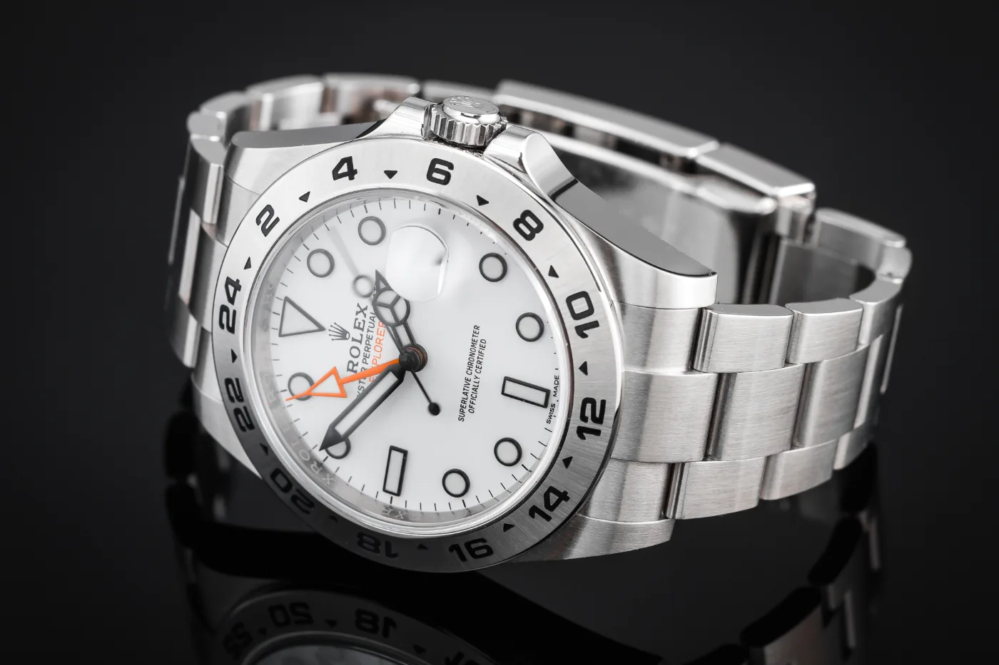 Rolex Explorer II Polar 216570 front