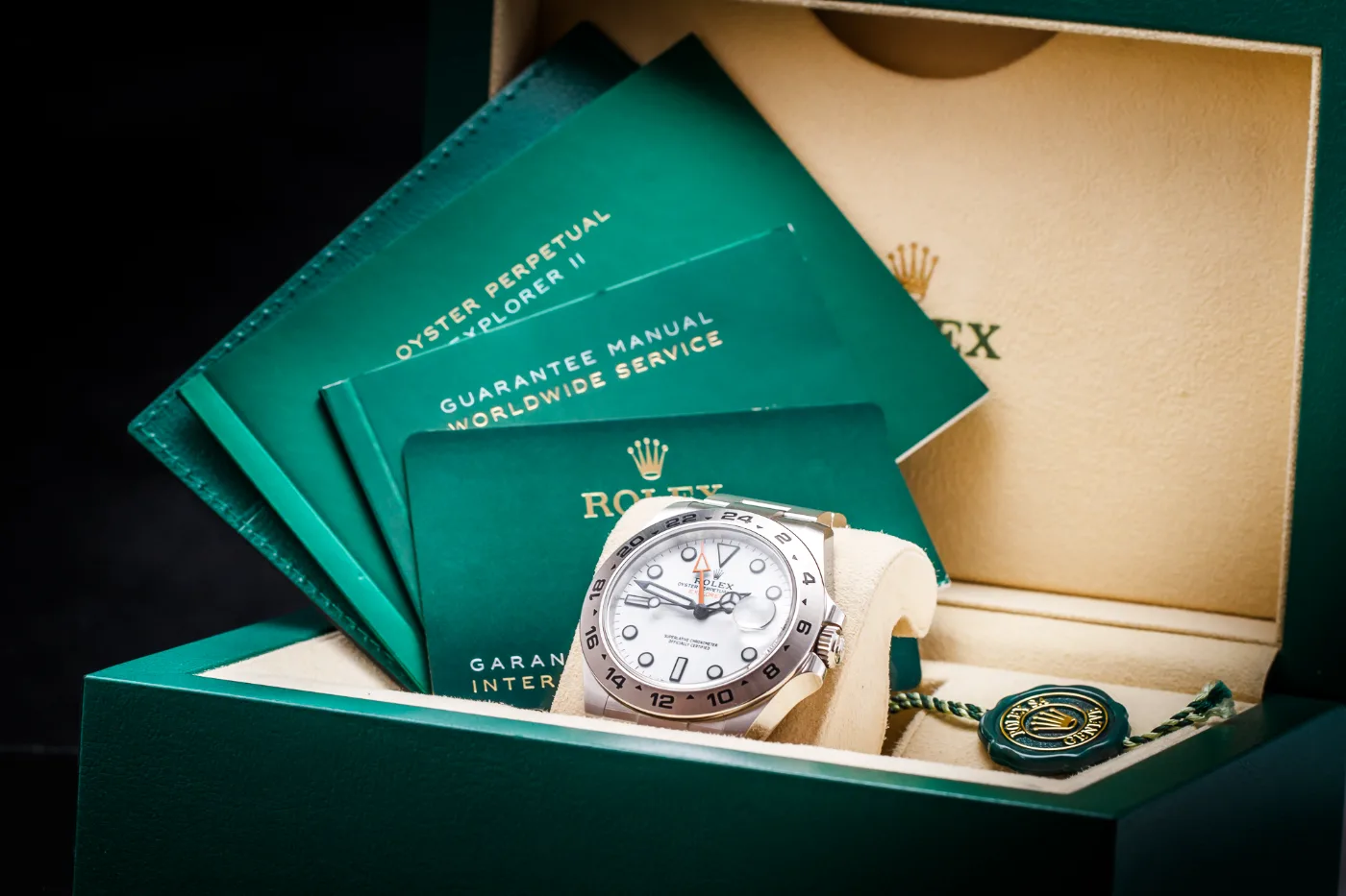 Rolex Explorer II Polar 216570 dokumenty