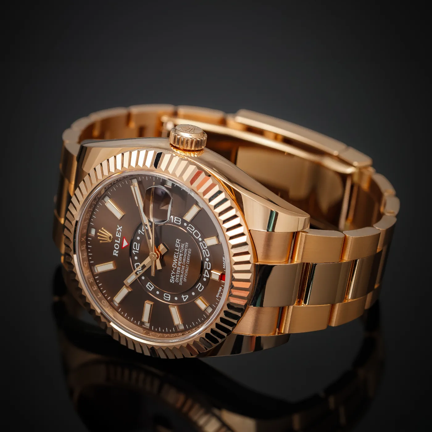 Rolex Sky-Dweller 42mm "Chocolate Dial" 326935