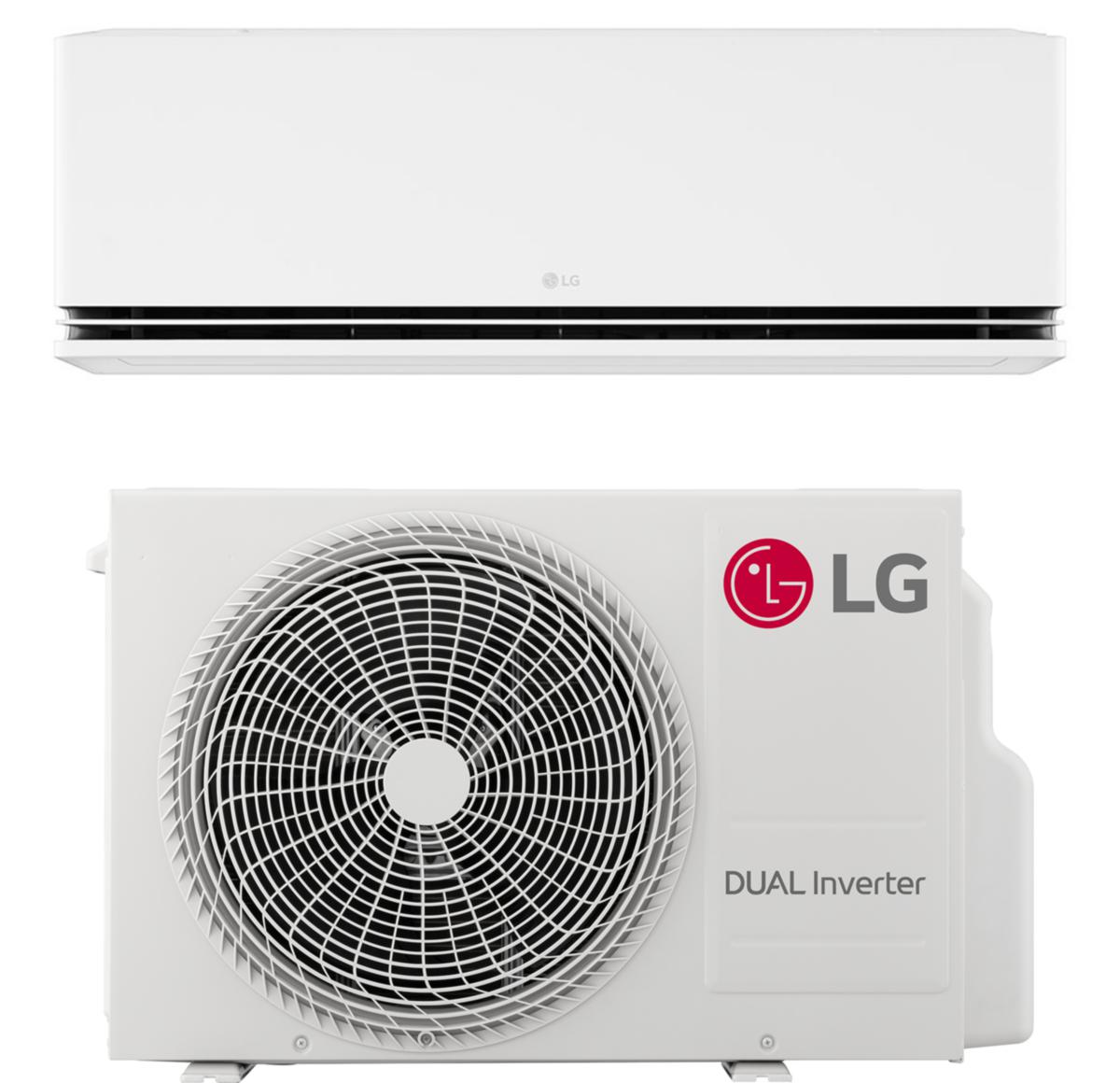 LG Premium DUALCOOL 12 KIT luftvärmepump