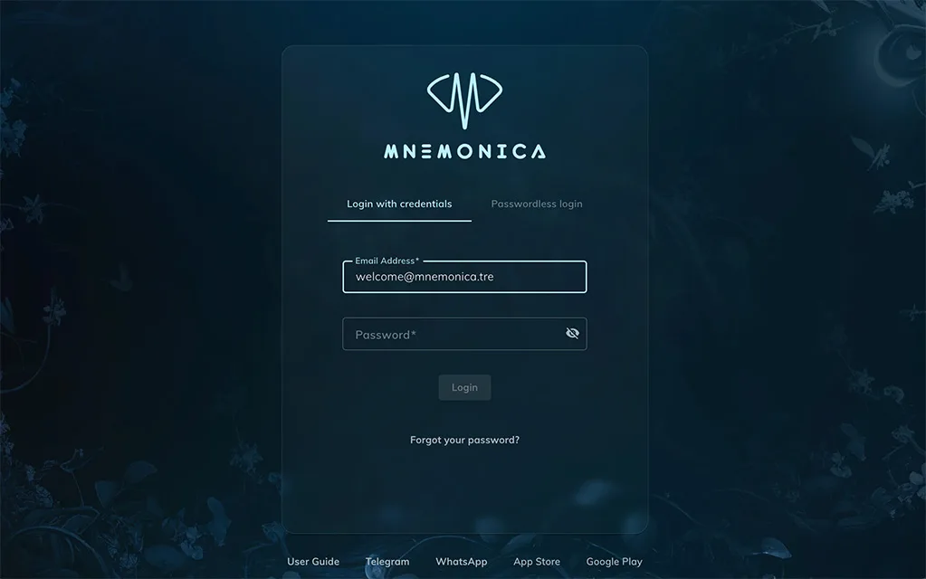 Welcome to Mnemonica TRE
