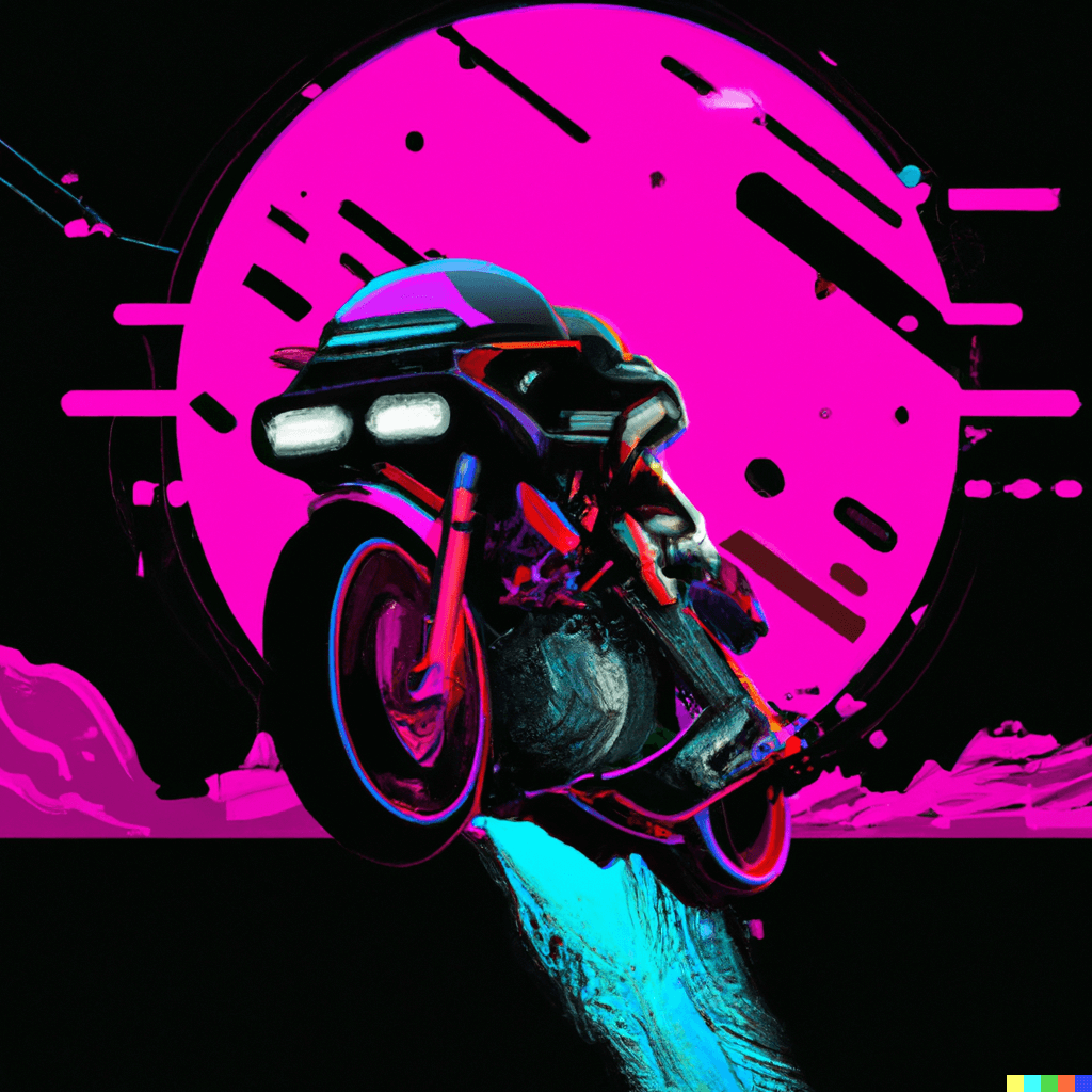 synthwave superbike