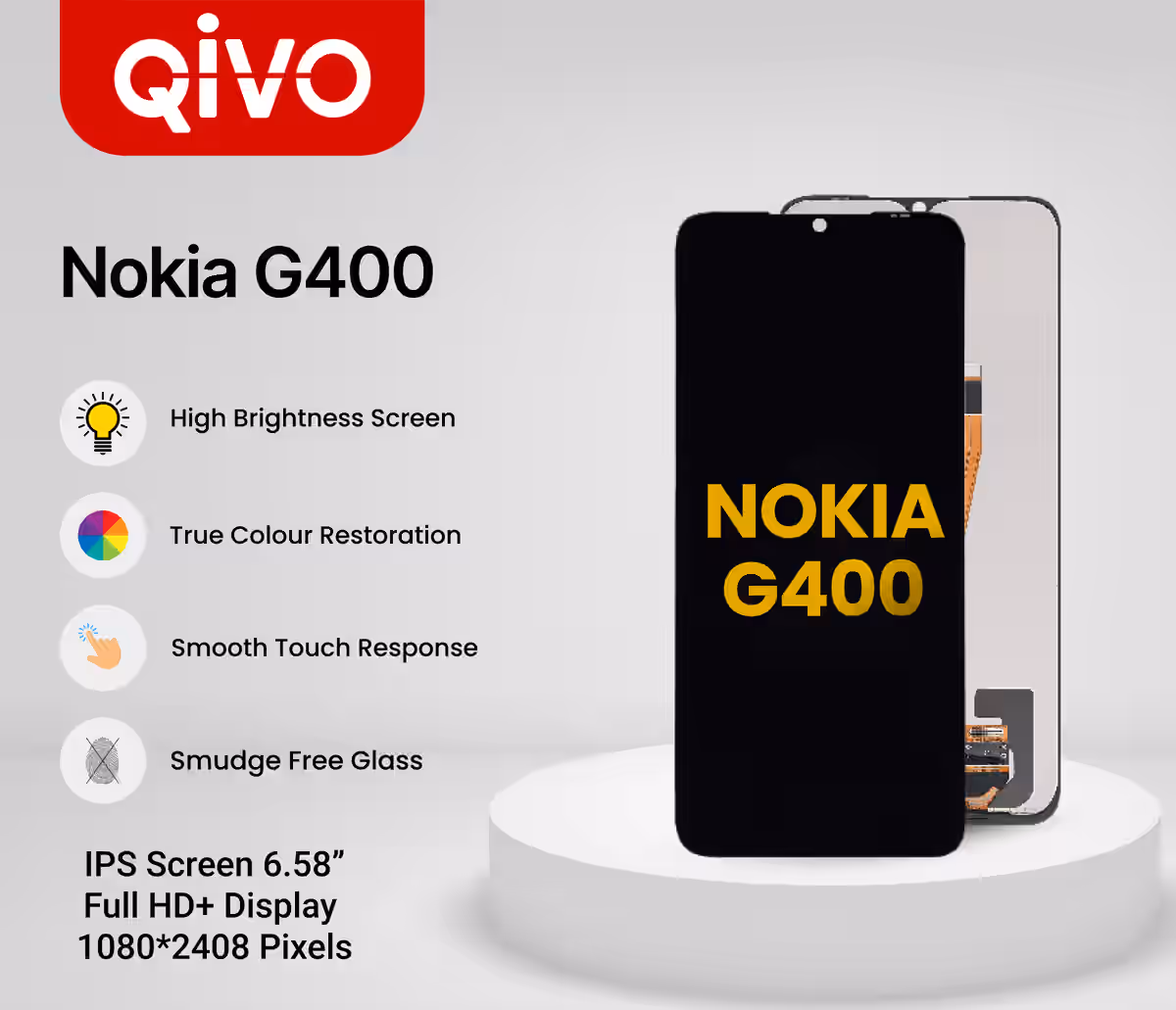Nokia G400 Display