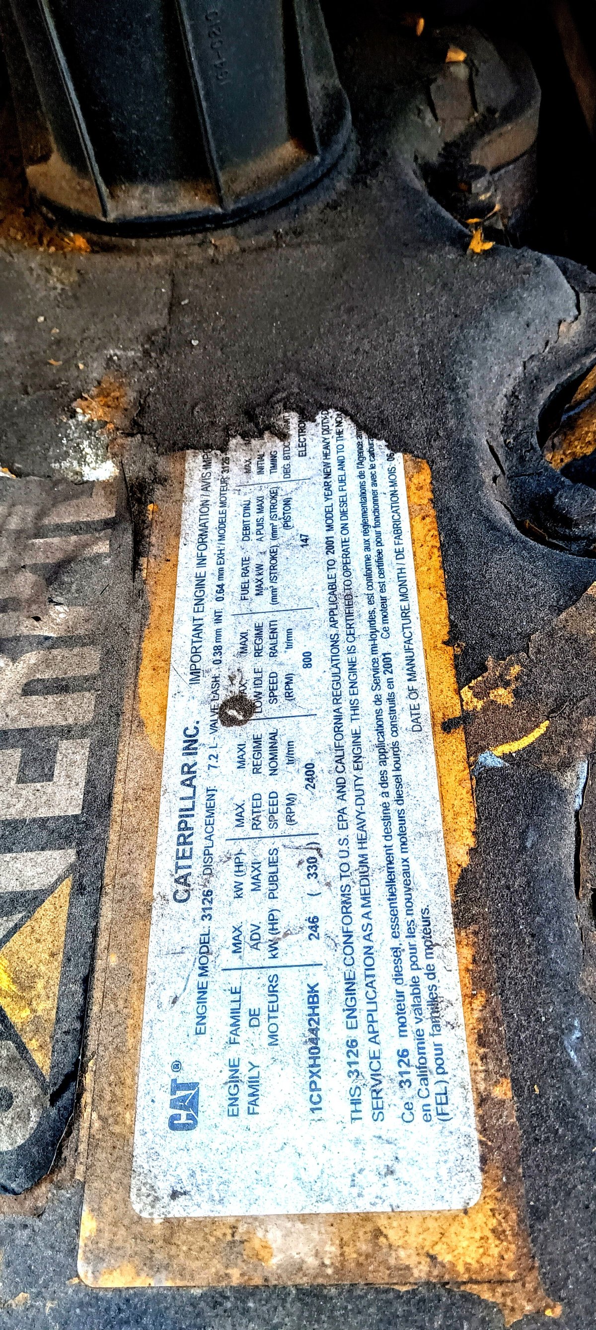 CAT equipment