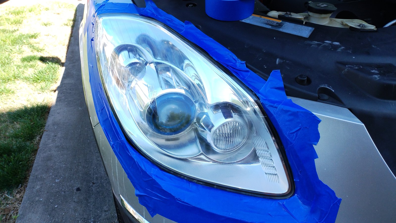 After — vehicle restored