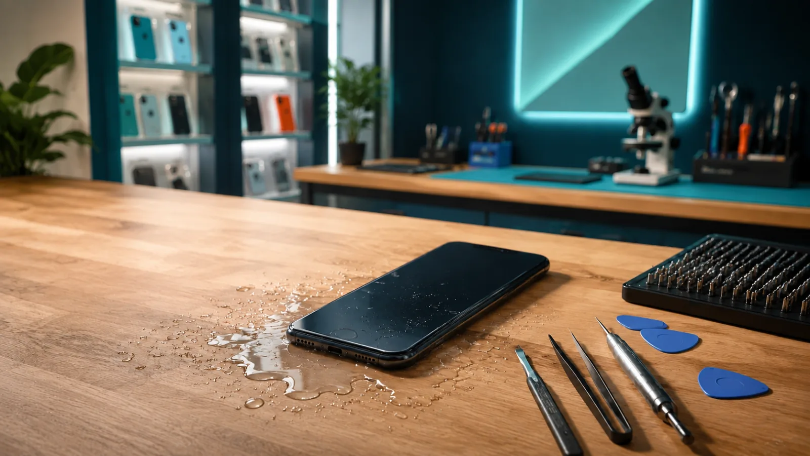 Wasserschaden beim Smartphone: Erste Hilfe und wann sich eine Reparatur lohnt